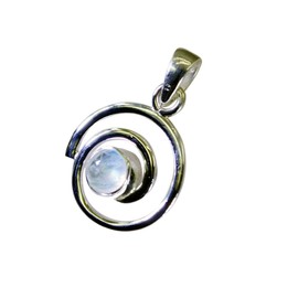 RIYO Gems Women's Rainbow Buy Silver Jewelry Online Strand Pendant White N½