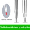 2 Pcs Glass Scriber Pen, Metal Scribe Pen Tool, Tungsten