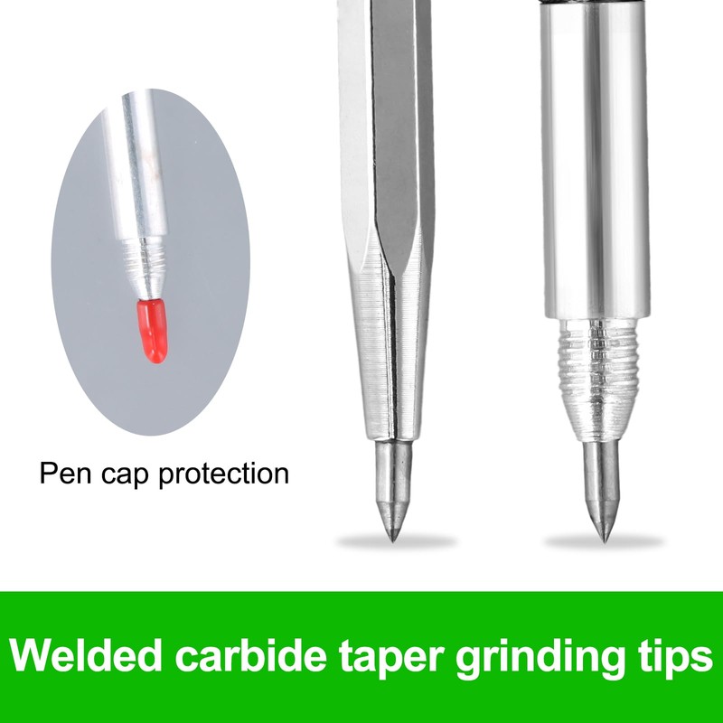 2 Pcs Glass Scriber Pen, Metal Scribe Pen Tool, Tungsten
