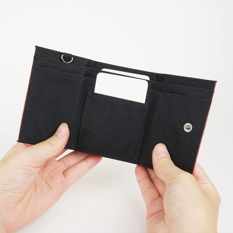 LOGOSPark Trifold Wallet, Compact Wallet, Folding Wallet, Casual, Outdoor, Camping,