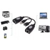Sabrent USB Extension Cable over Cat5e or Cat6 Extender Adapter