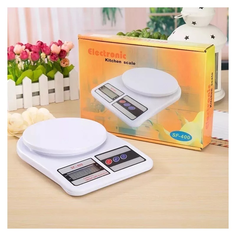 SQ Báscula de cocina digital SQ Cozinha SF-400 pesa hasta