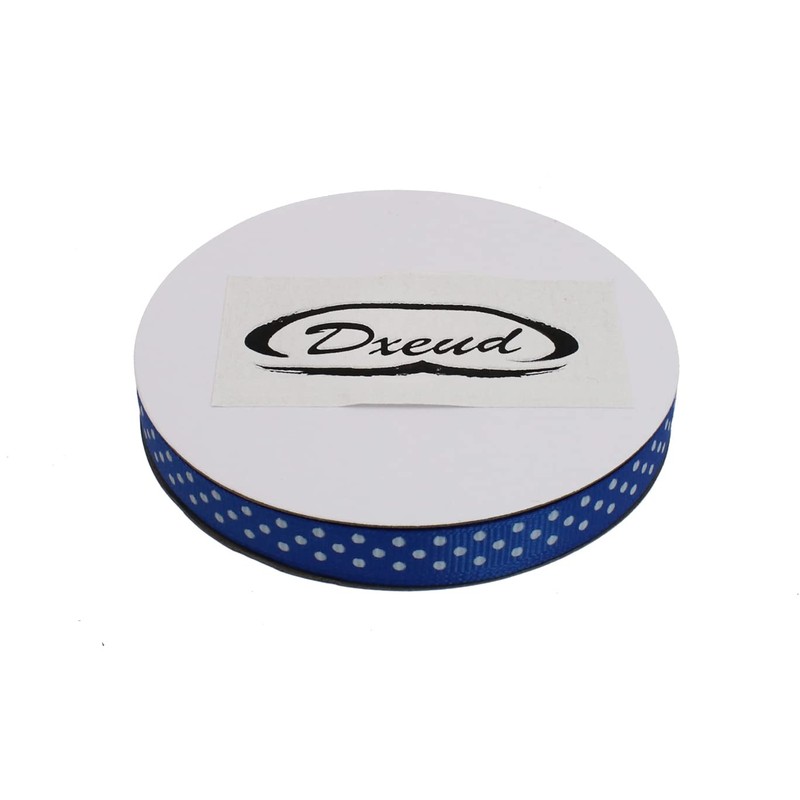 DXEUD Polka Dot Grosgrain Ribbon 25 Yard Each Roll 100%