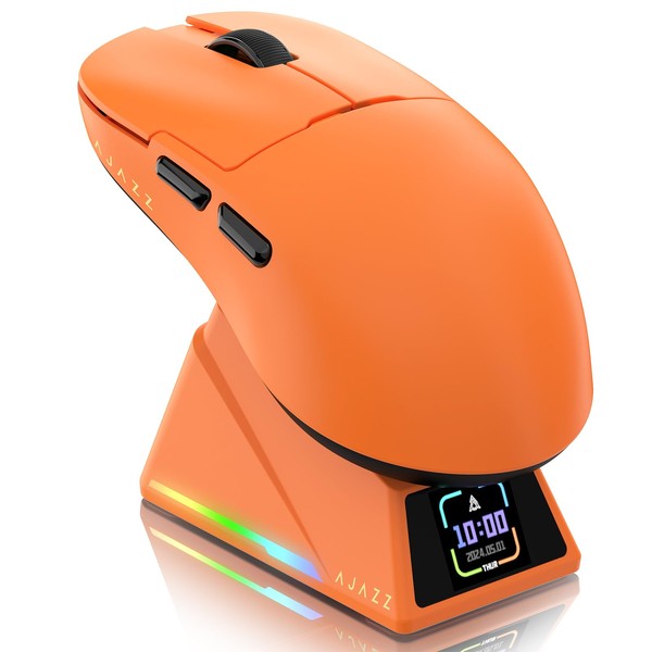 ATTACK SHARK Ajazz AJ159APEX PAW3950 Gaming-Maus, 42000 DPI, 8000Hz Kabellose