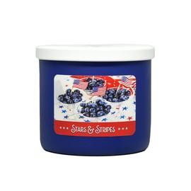 Colonial Candle Stars & Stripes Scented Jar Candle, 3 Wick, 14.5 oz, 60H Burn - Made in The USA