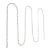 Oval Rhinestone Chain 3.28ft Long Cuttable Exquisite DIY High Hardness