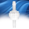 Spacnana 5PCS Plastic Check Valve, Non Return One Way Valve