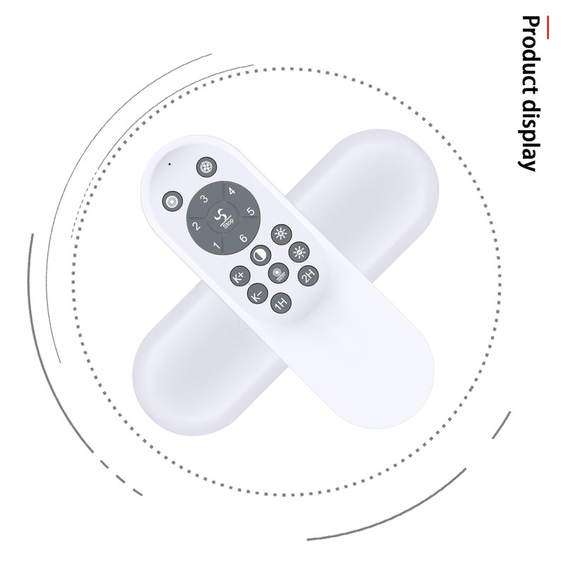 ZWP Universal Ceiling Fan Replacement Remote Control for Ruibutrade RB-FSD08