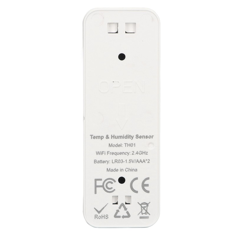 Temperature Sensor Humidity Monitor Thermometer Hygrometer Remote Control for Home
