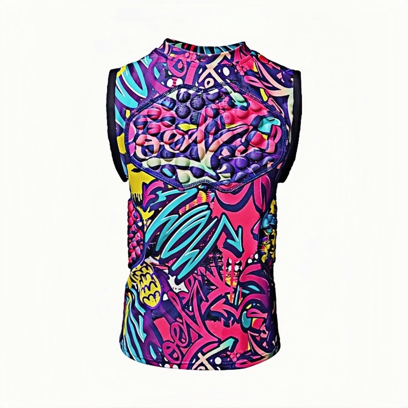 STONEKISS Youth Kids Baseball Chest Protector Shirt, Softball Heart Guard