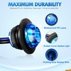 Nilight 10 PCS 3/4 Inch Round LED Clearance Light Front