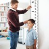 VUCDXOP Baby Height Chart Portable Rollable Canvas and Wood Height