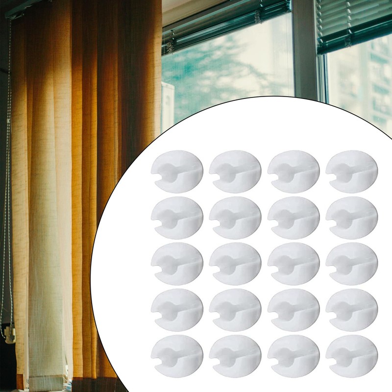 LEADSDGE Pack Of 20 Beads Chain Crimp Stops Roller Shade