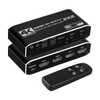 HDMI Matrix 2x2, 4K@60Hz HDMI Matrix Switch 2 in 2