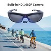 REEDTOCK HD1080P Smart Glasses with Wireless Bluetooth Music Speaker,Open Ear,AI