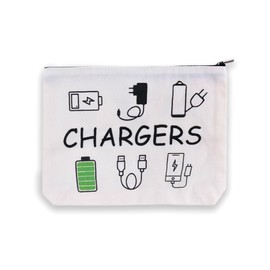 yaozeio Makeup Cosmetic Bag Travel Storage Bag Electronic Charging Organizer for Women Travel Accessories Versatile Bags Small Makeup Cosmetic Bags for Women Cable Organizer Pouch for Cords