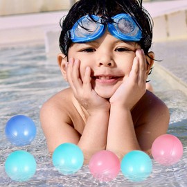 MAGICLULU Ballpit Balls 100Pcs Large Baby Ball Pit Balls Crush Proof Plastic Balls for Kids Pool Tent Party Colorful Pit Balls
