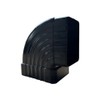 TopHomer Black Gutter Downspout Elbow-Rain Gutter Downspout Extension Connection For