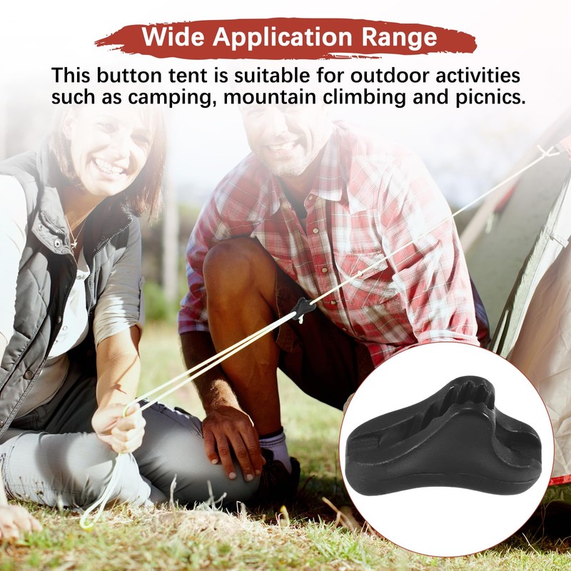 TIXIPEM Rope Tensioner Plastic [24PCS] - Guyline Cord Adjusters Use