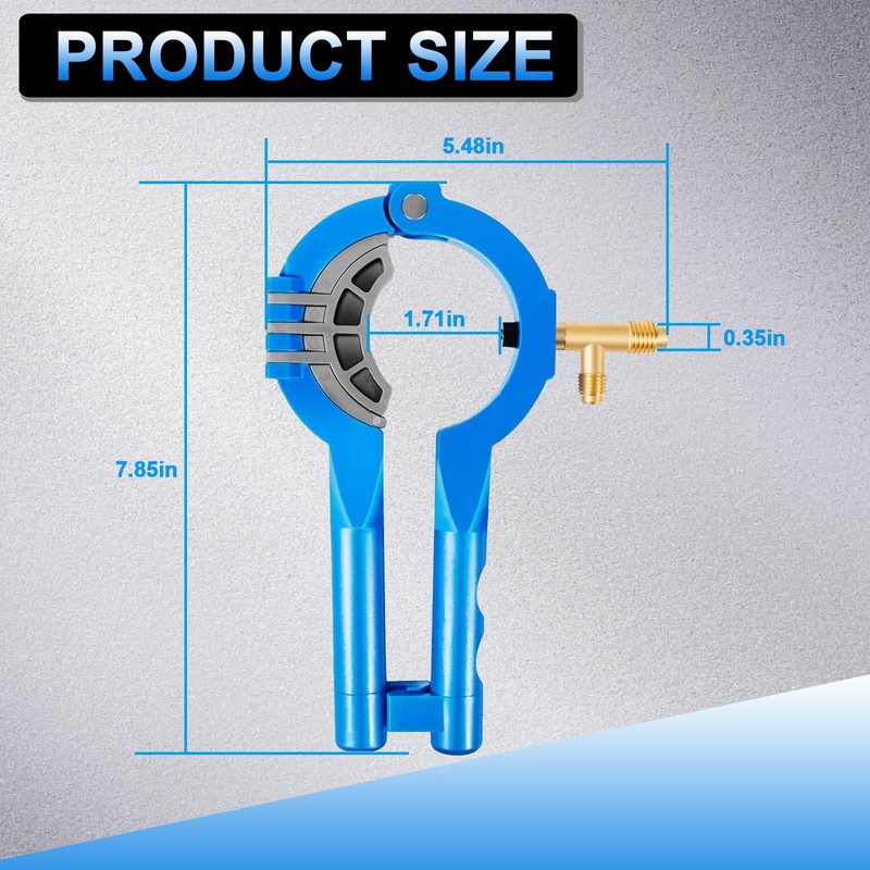 YMT 10102 Side Can Tap Fits for R12 R134A AC