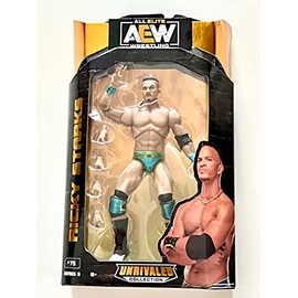 AEW Unmatched Unrivaled Luminaries Collection Wrestling Action Figure (Choose Wrestler) (Ricky Starks)