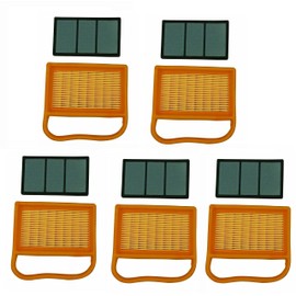 MaxLLTo 5 Pack Replacement 4238 141 0300 4238 140 1800 Air Filter & Pre Cleaner for Stihl TS410 TS420 TS410Z TS420Z TS480 TS500 TS480i TS500i Concrete Cut-Off Saw Models