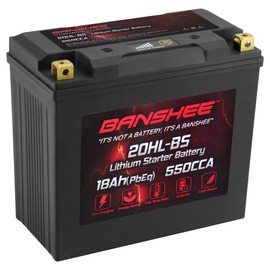 Banshee YTX20L-BS LiFePO4 Motorsports Battery Compatible with CAN-AM Outlander 1000 EFI DPS 2013 to 2016