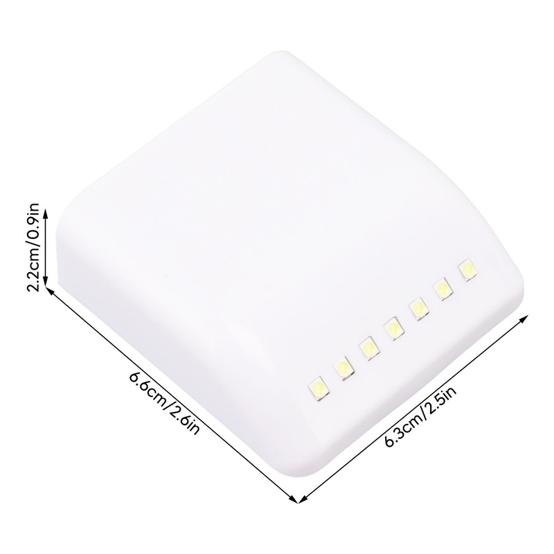 4 Set LED Closet Lights 7 LED Sensor Under Cabinet