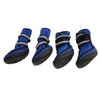 4Pcs Dog Boots Waterproof Prevent Slipping Reflective Large Dog Winter