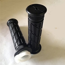 XKMT-Hand Grips Black ATV QUAD Compatible With KAWASAKI POLARIS SEADOO WATERCRAFT BOMBARDIER JET SKI ATV FOREMAN RECON RINCON Brute Force Prairie GRIZZLY KODIAK WATERCRAFTS [B017QV9BGY]