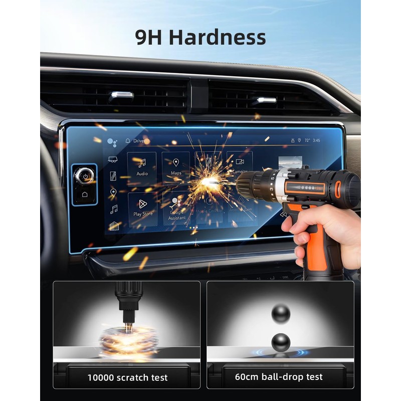 LANGBEAN 3PCS Screen Protector for 2022-2025 GMC Sierra 1500 13.4
