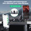 Kaishengyuan Dash Mount Phone Holder with Metal Double Socket Arm