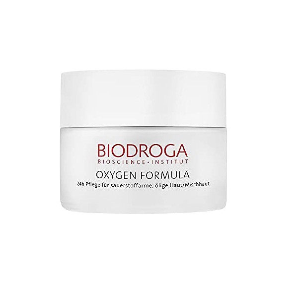 Biodroga Oxygen Formula - Day/Night Cream - Oily and Combination Skin - 50 ml