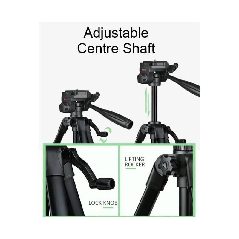 63cm Heavy Duty Professional Tripod for Phones/Cameras/GoPro / Insta360
