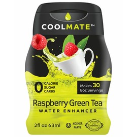 Coolmate Raspberry Green Tea Flavor Water Enhancer, Sugar Free, 2 oz