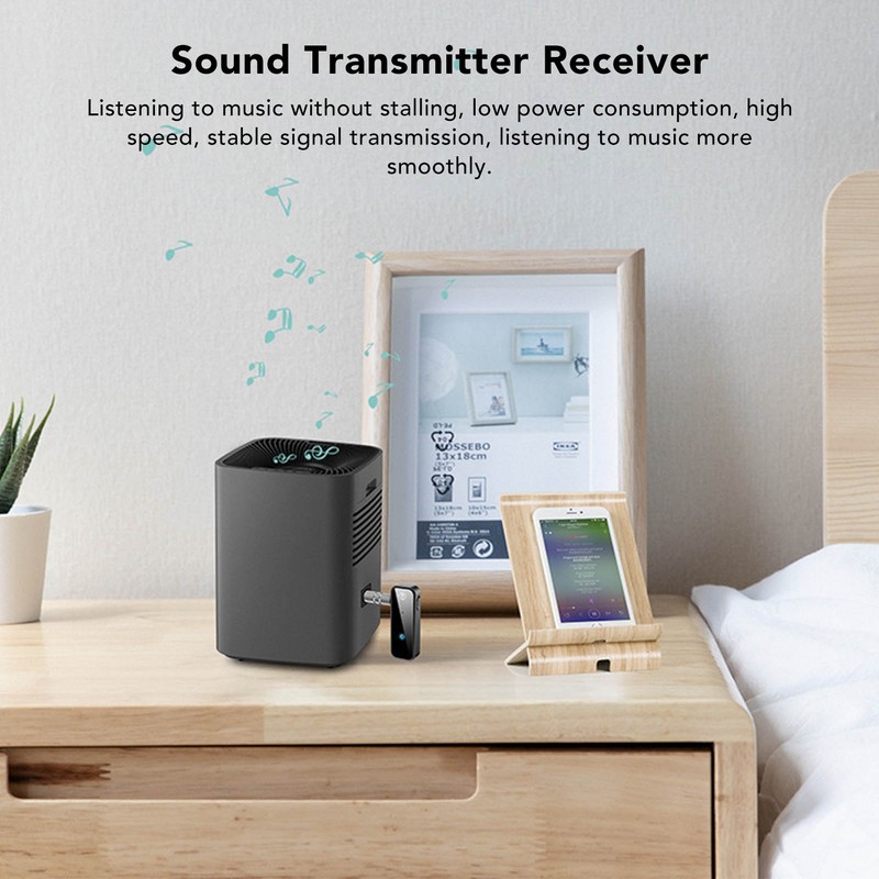 Bluetooth Transmitter Receiver 2 in 1 USB Charging Wireless AUX