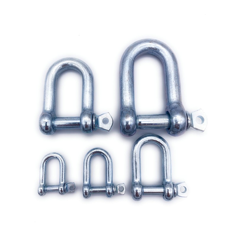 Pack of 10 Shackles Diameter 8 mm Straight Shape |