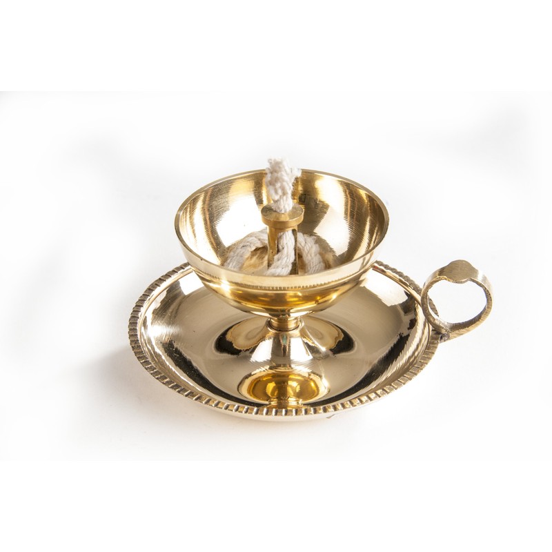 Berk - Inner Worlds 8 cm Incense Brass Ghee Lamp