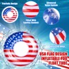 40 Inch Giant Inflatable Pool Floats Cool USA Flag Design