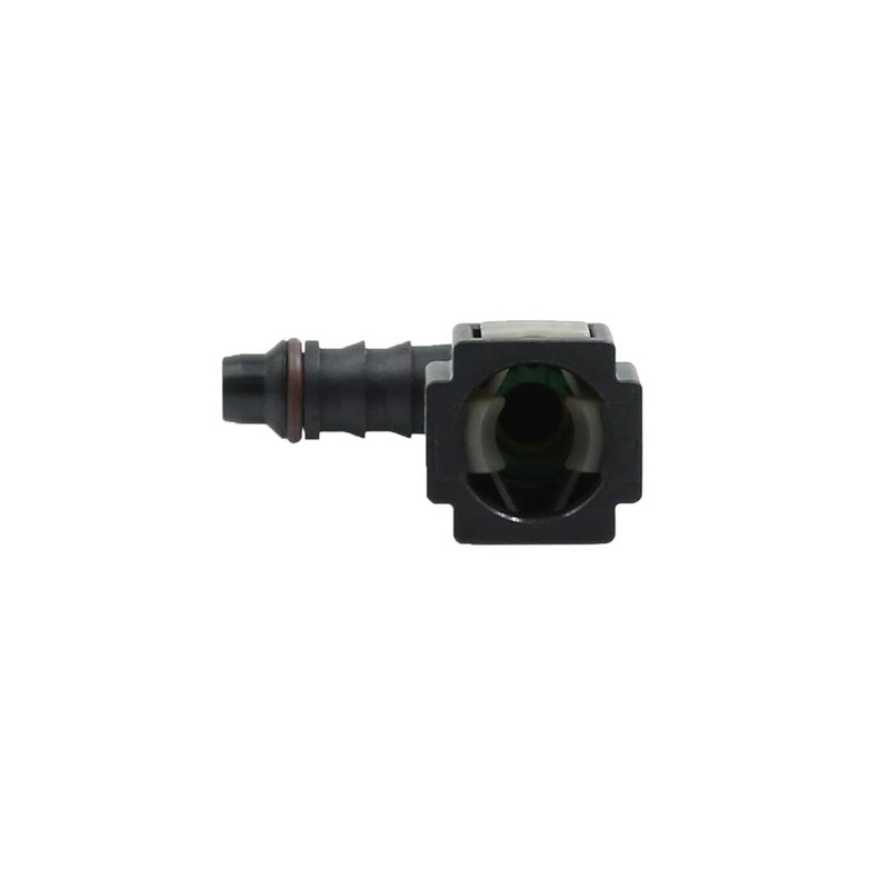 sourcing map Fuel Line Hose Quick Release Plastic Connector 1/4"