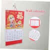 Operitacx 2025 Year of The Snake Wall Calendar New Year