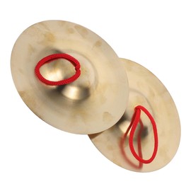 FAVOMOTO 1par Platillos De Mano Para Niño Niña Instrumento Musical Tingsha Para Danza y Fiestas Sonido Encantador y Diseño Práctico