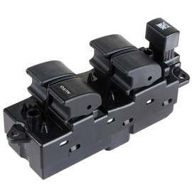 GDSMOTU Power Window Switch Front Left Compatible for Mazda for 6 2003-2012, Master Power Window Control Switch Replace GJ6A66350A