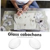SEWACC 100pcs Jewelry Making Kit Glass Cabochons Rhinestones for Photo