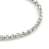 Silverly Womens 925 Sterling Silver Rolo 4 mm Chain Link