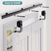 WINSOON Bifold Barn Door Hardware: Smooth Quiet Bi-fold Barn Door