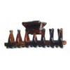 Caravan Flat Tubular Rake Hair Claw