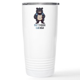CafePress Don'T F*Cking Care Bear Mugs 20 oz. Insulated Stainless Steel Coffee Tumbler