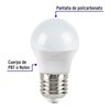 Volteck Basic LED-75CBX4, Pack de 4 lámparas de LED A19
