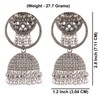 Efulgenz Multipack of 2 Antique Boho Oxidized Indian Earrings for